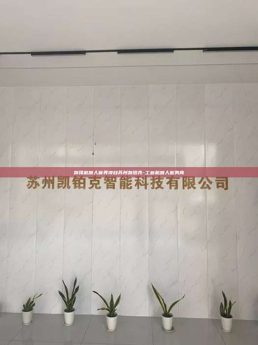 焊接機器人保養項目蘇州凱鉑克-工業機器人服務商