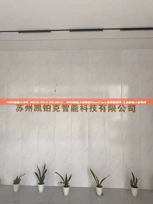 ABB機器人IRB 4600-45/2.05,IRC5、ABB機器人控制柜OmniCore蘇州凱鉑克-工業機器人服務商