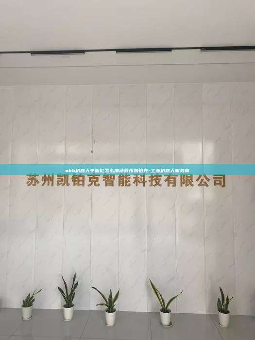 abb機(jī)器人平衡缸怎么加油蘇州凱鉑克-工業(yè)機(jī)器人服務(wù)商